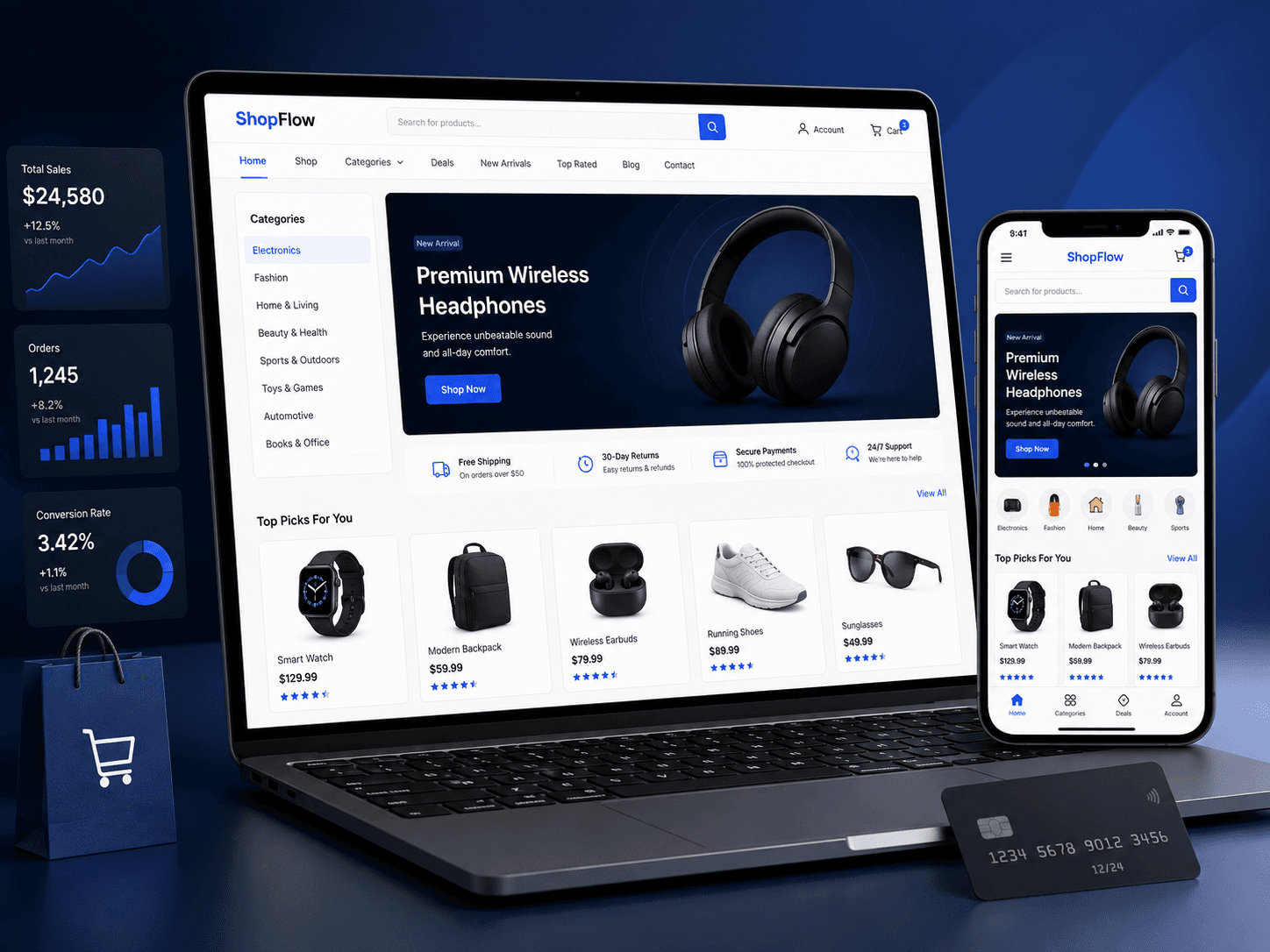 E-commerce Experience - Web Development
